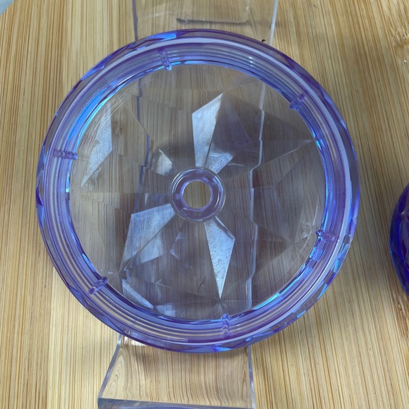 Starbucks Iridescent Gem Tumbler Cold Cup With Lid 24 Oz Purple Blue 2023 - Picture 14 of 16